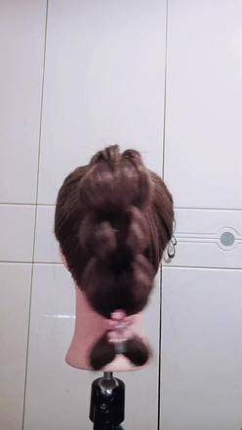 成人灯笼发簪盘发视频,成人古典美发新风尚